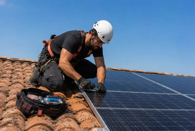 Maintenance et monitoring de panneaux solaires à Créon-d'Armagnac